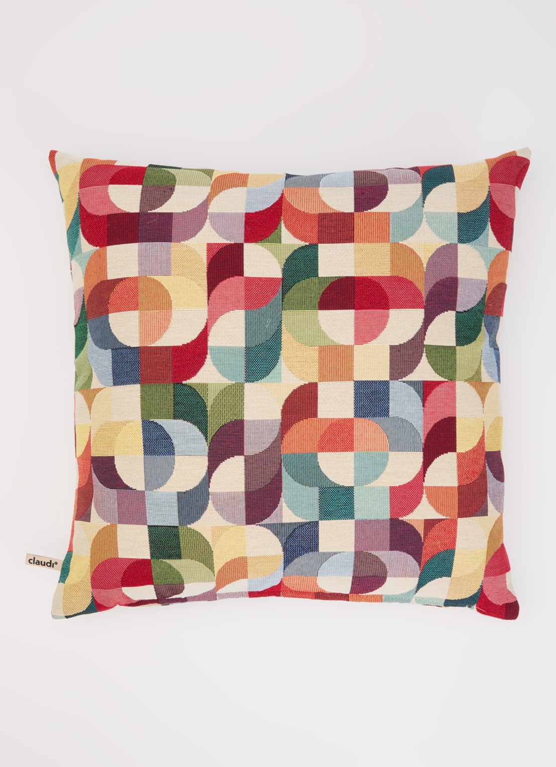Claudi Shapes sierkussen 45 x 45 cm - detail 3 multicolor