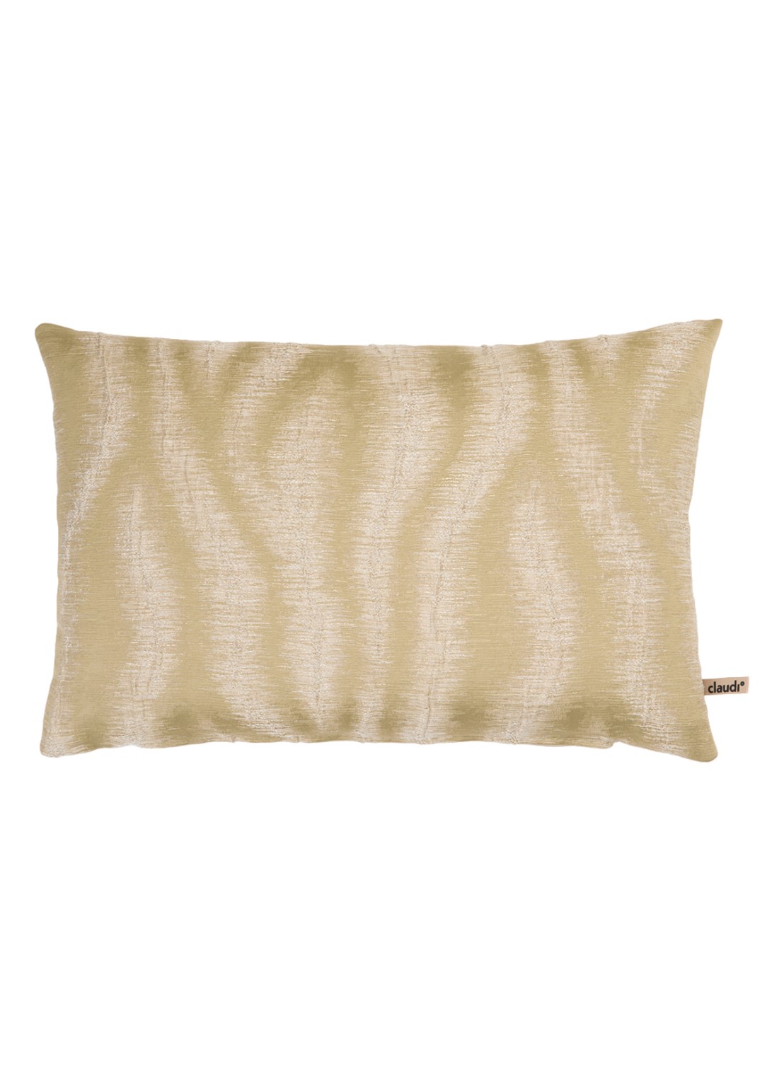 Claudi Shinno sierkussen 30 x 45 cm - voorkant 3 goud