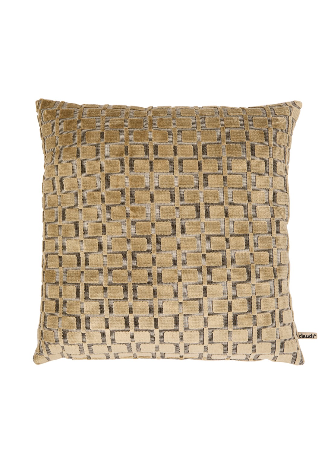Claudi Sierkussen 45 x 45 cm - voorkant 3 goud