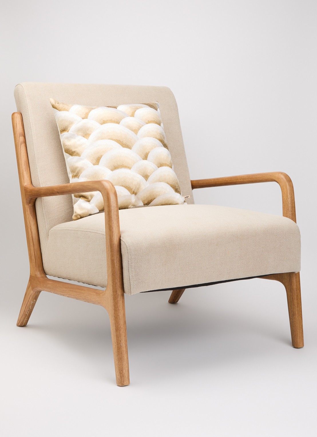 Claudi Sierkussen 45 x 45 cm - voorkant 4 goud