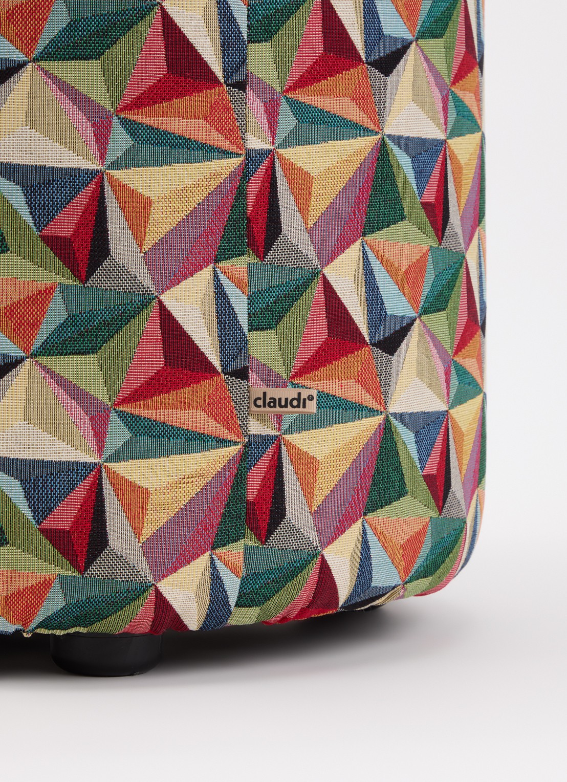 Claudi Small poef 48 cm  - voorkant 2 multicolor