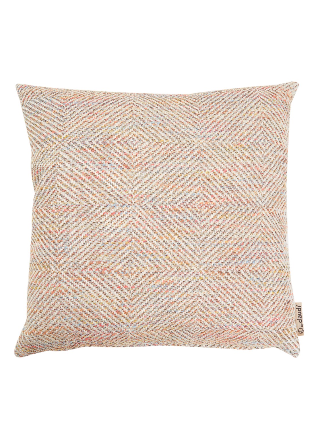 Claudi Vitto sierkussen 45 x 45 cm - voorkant beige