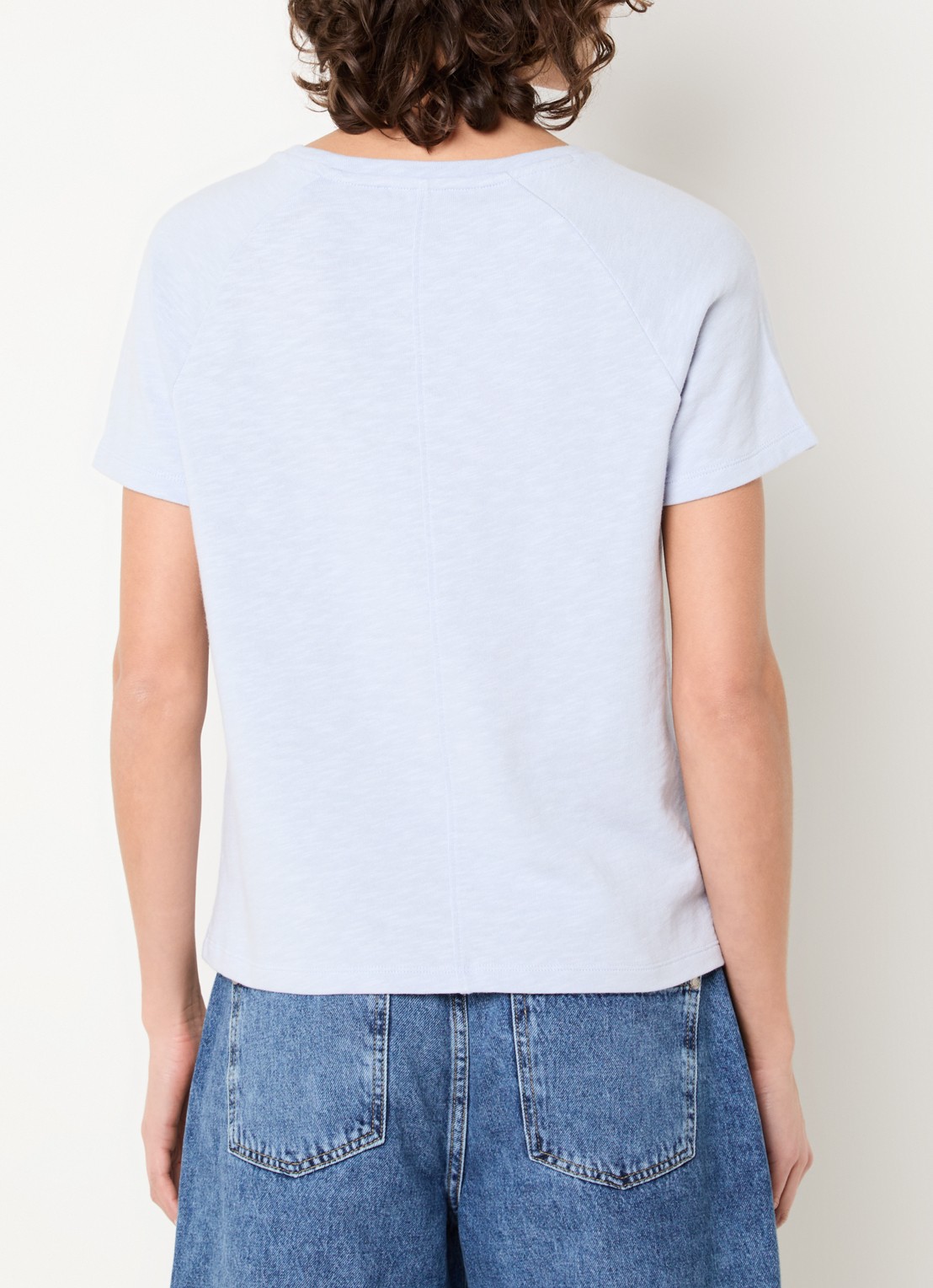 Claudia Sträter T-shirt met ronde hals - achterkant 2 lichtpaars