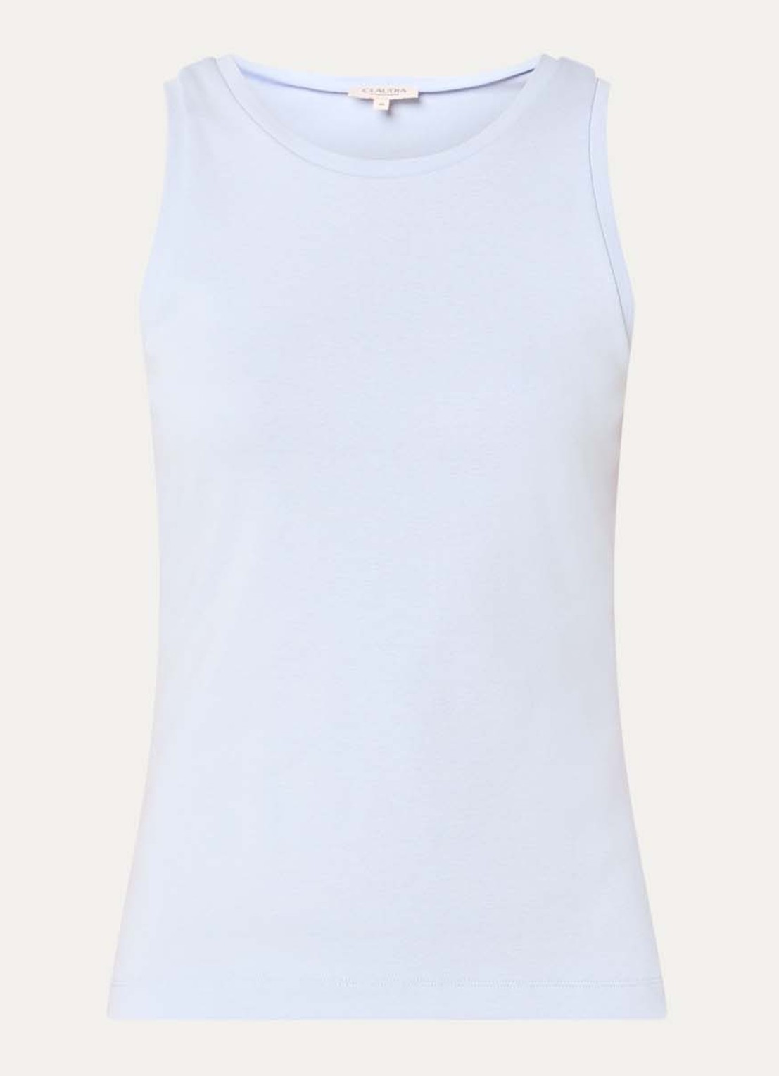 Claudia Sträter Tanktop met ronde hals - voorkant 3 lichtpaars