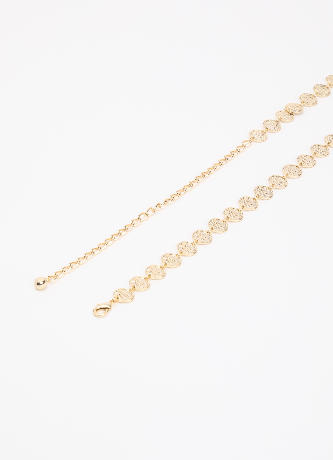 Claudie Pierlot Ayman schakelriem  - detail goud
