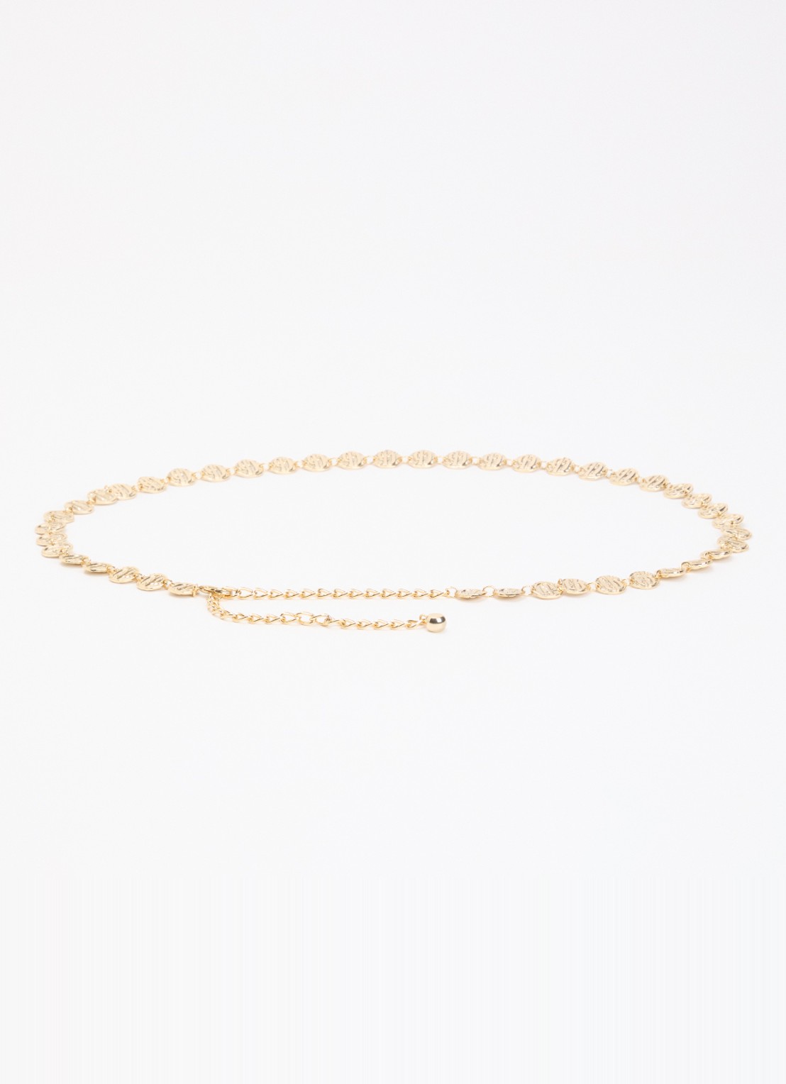 Claudie Pierlot Ayman schakelriem  - voorkant 2 goud