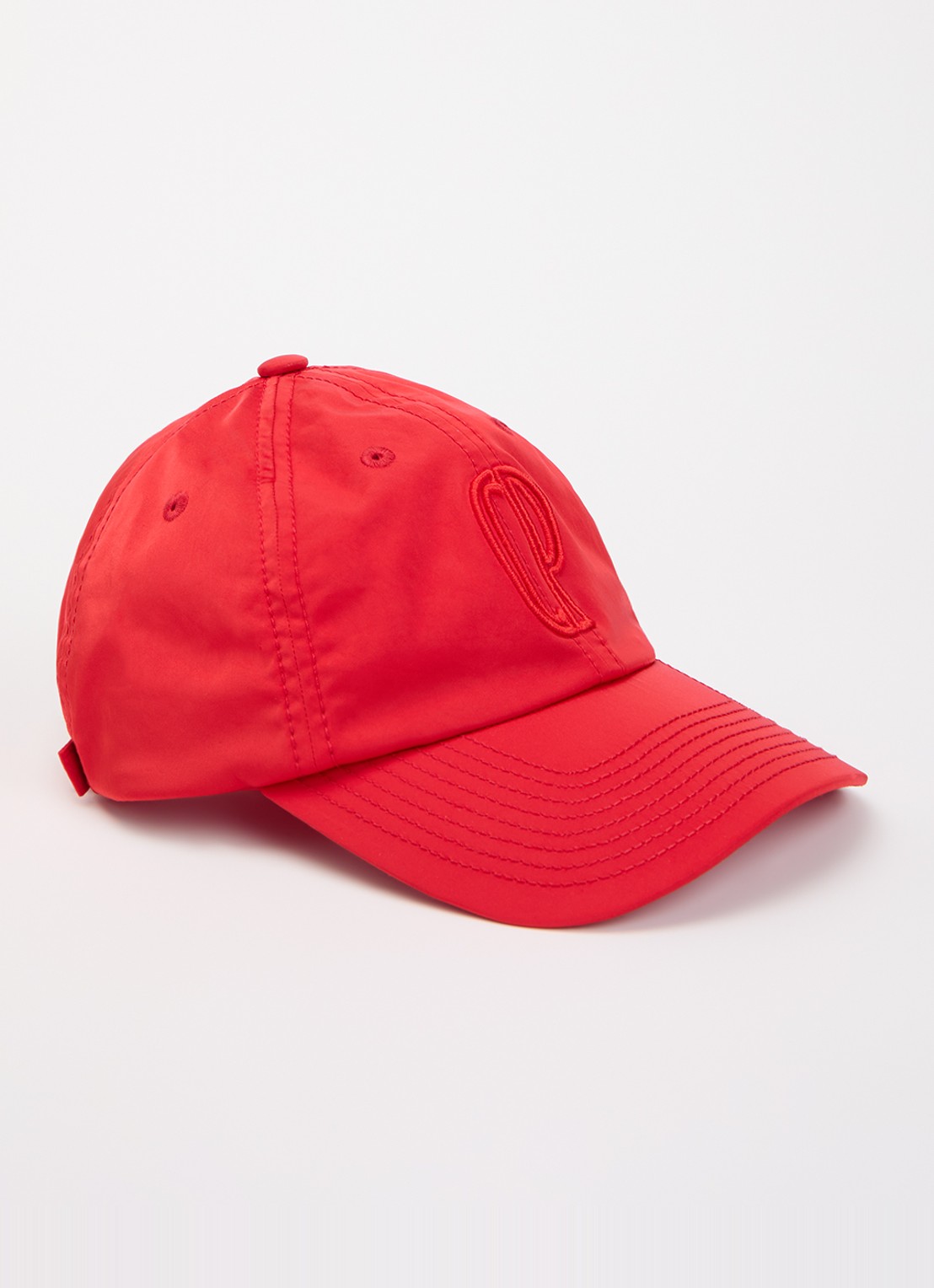 Claudie Pierlot Pet met logoborduring - voorkant 2 rood