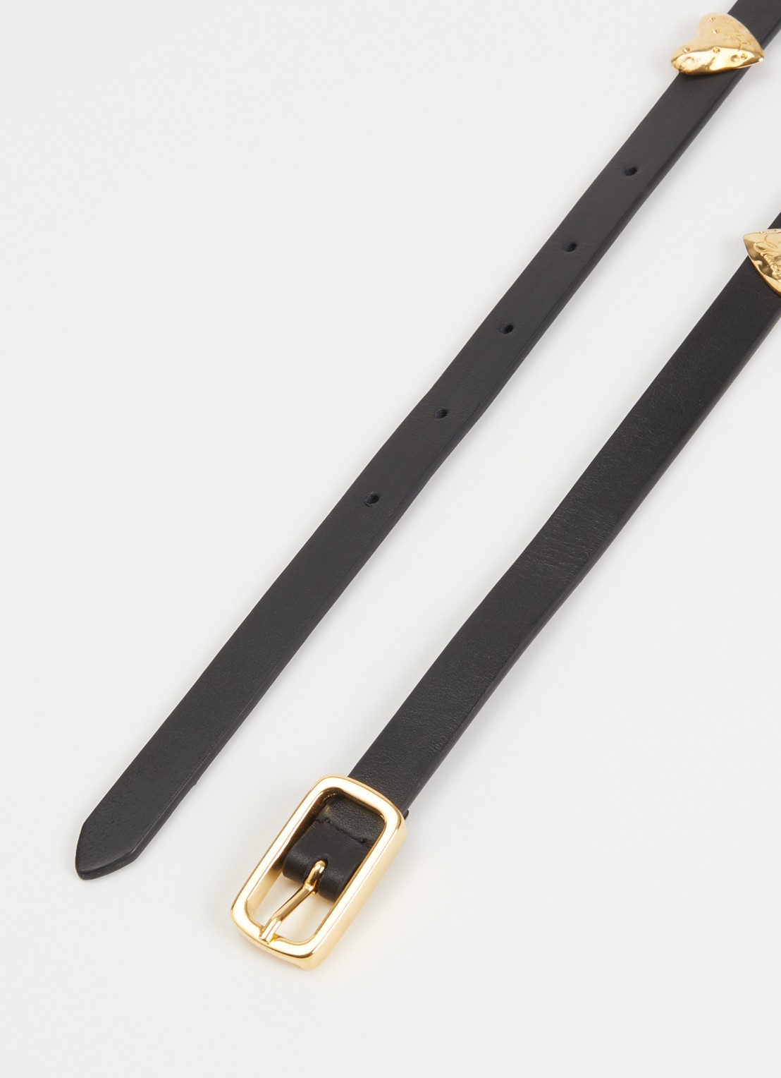 Claudie Pierlot Riem met bedels  - detail 2 zwart