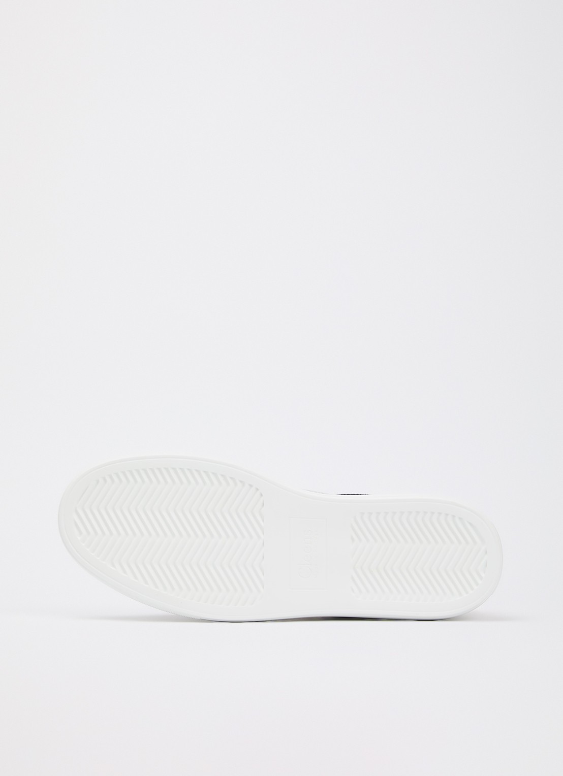 Cleens Luxor sneaker met suède details - detail 5 wit