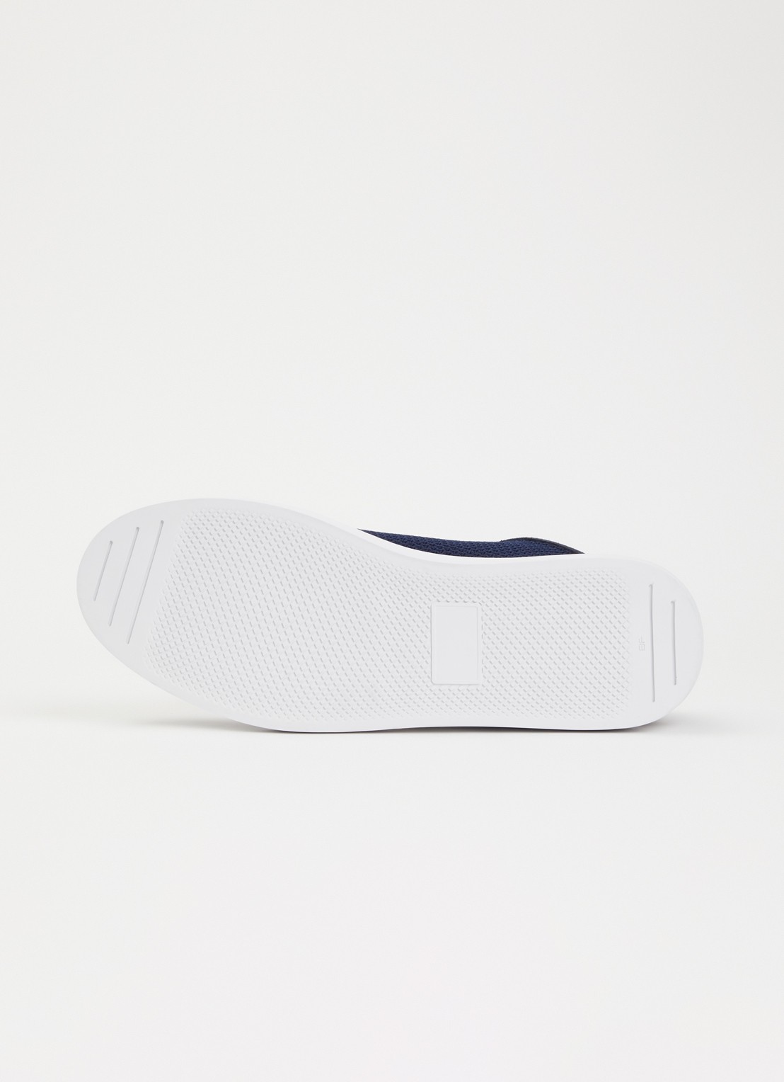 Cleens Luxor sneaker met suède details - detail 3 donkerblauw