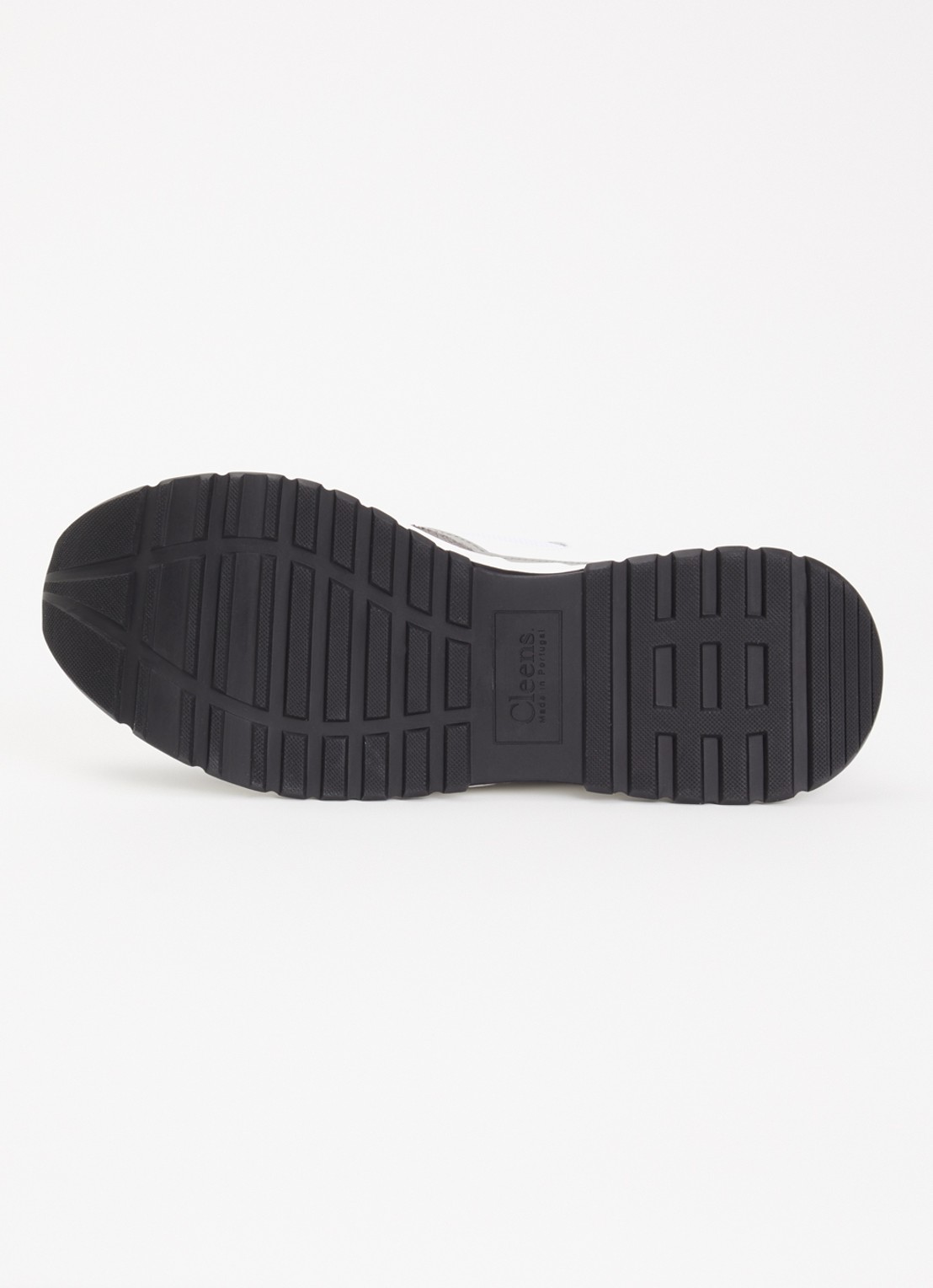 Cleens Onesixty sneaker met suède details - detail 3 grijs