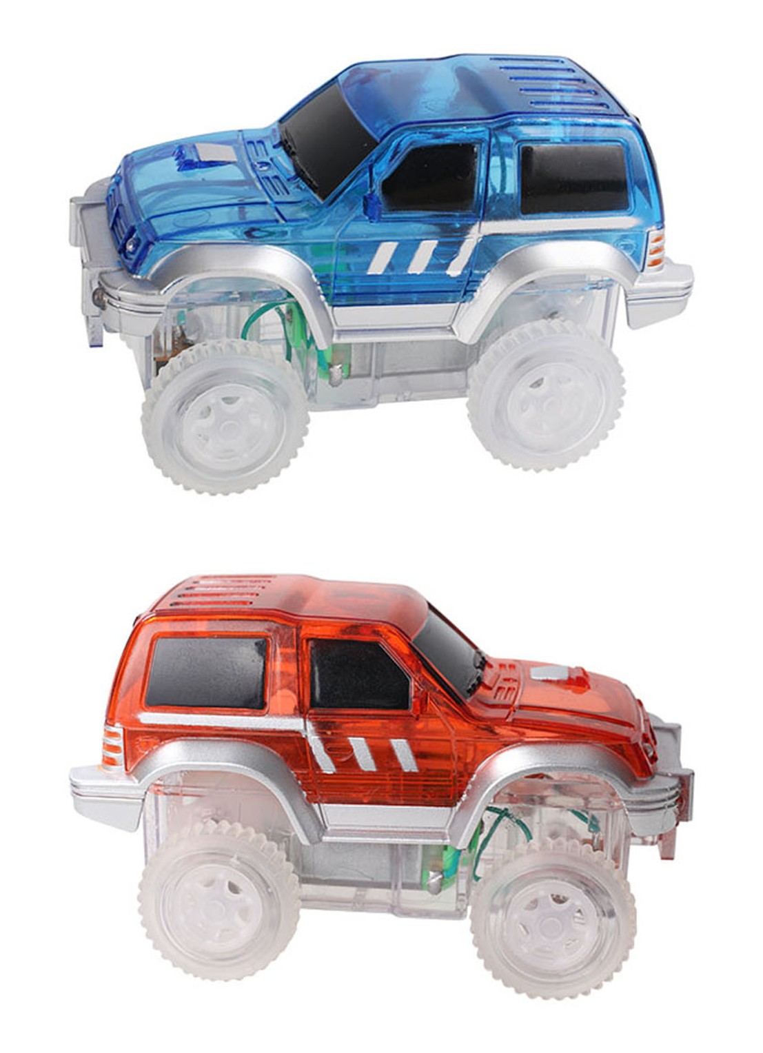 Cleverclixx Race Auto 1 Stuk - voorkant 2 blauw