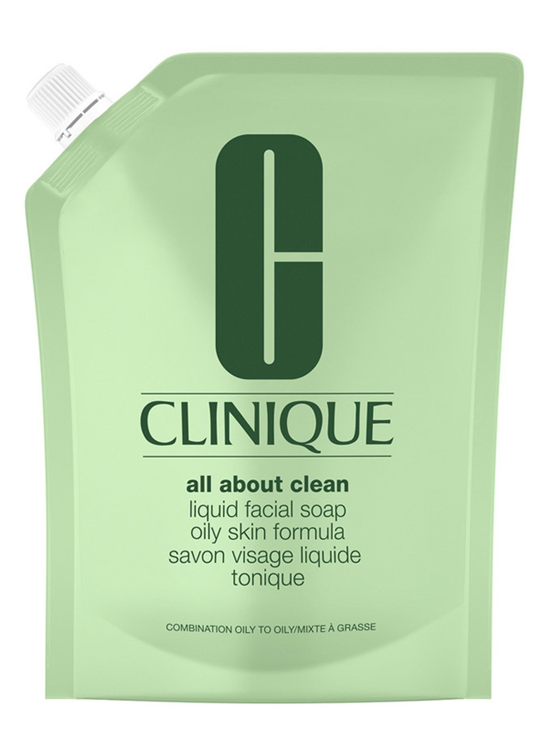 Clinique All About Clean Liquid Facial Soap Oily - navulling gezichtsreiniging - voorkant 3 undefined