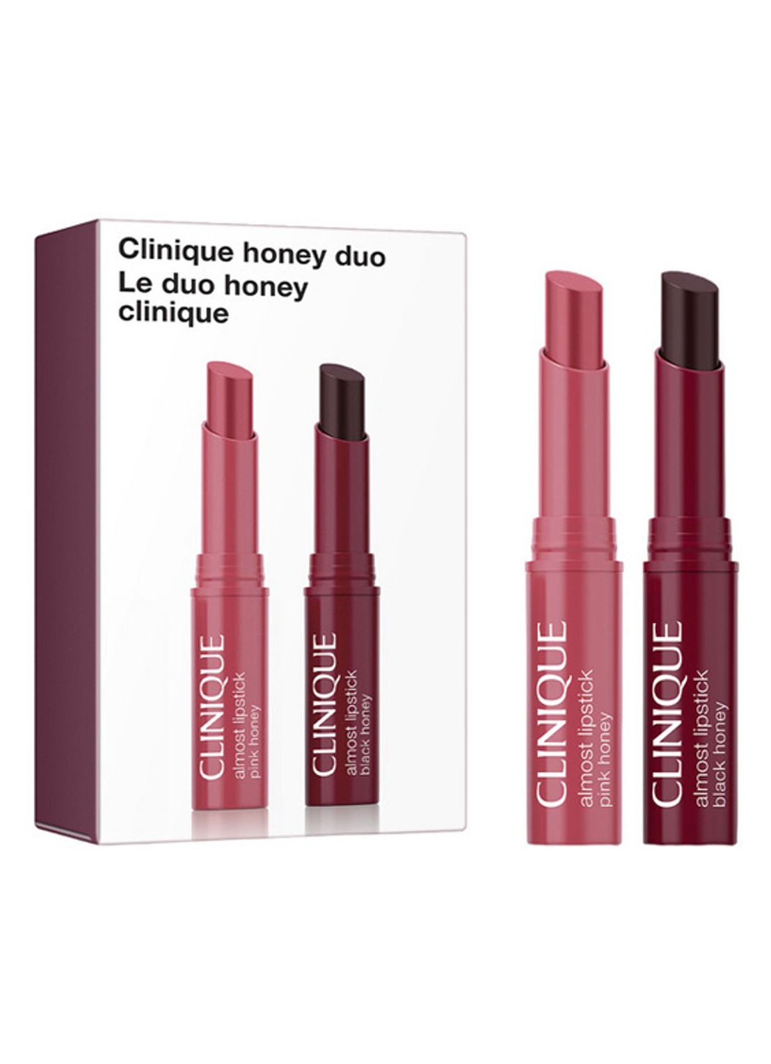 Clinique Almost Lipstick - Clinique Honey Duo - make-up set - voorkant 5 undefined