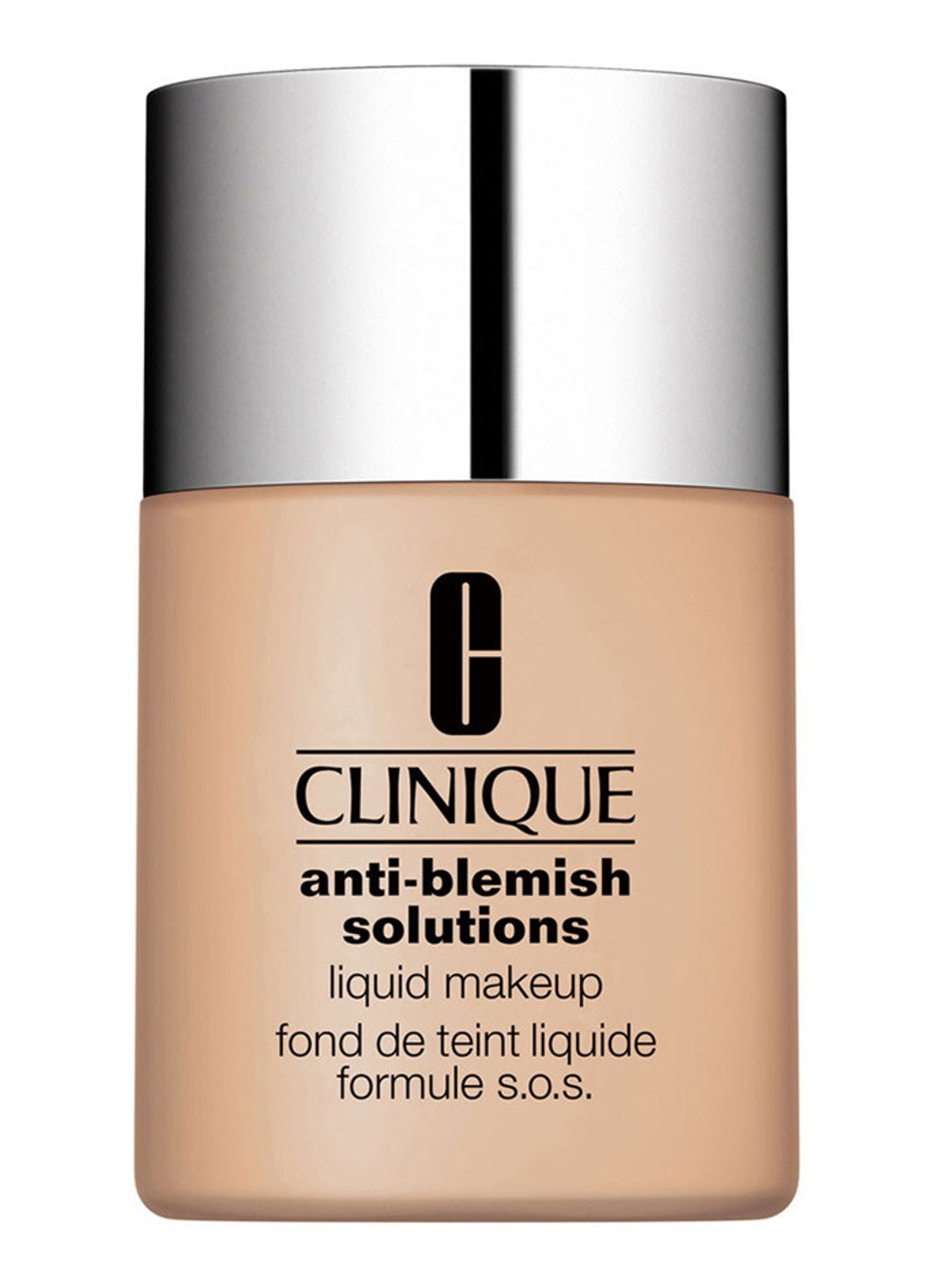Clinique Anti-Blemish Solutions Liquid Makeup - acné / vette huid - foundation - voorkant fresh sand
