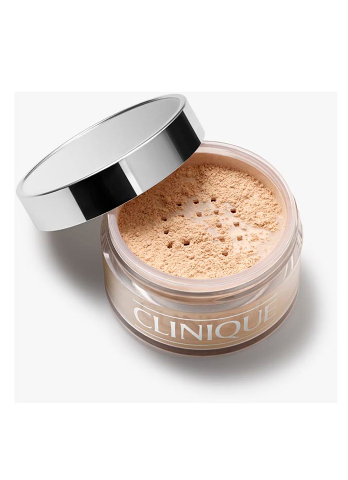 Clinique Blended Face Powder - losse poeder - voorkant 4 transparency neutral