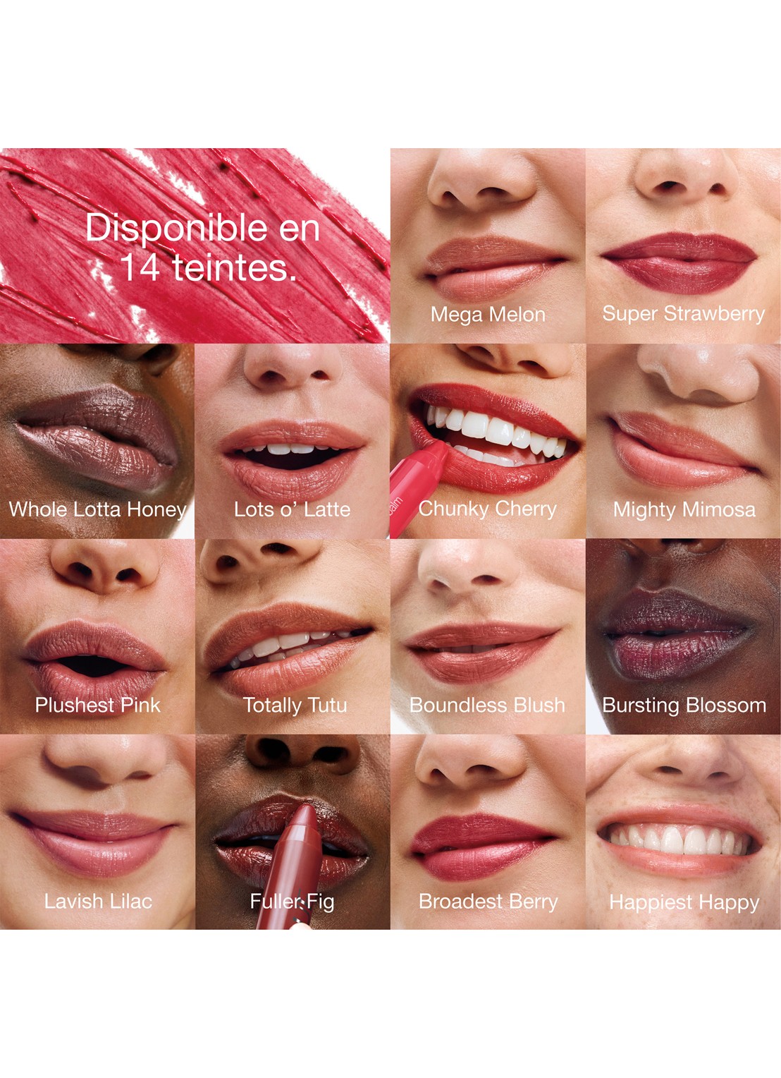 Clinique Chubby Stick™ Moisturizing Lip Color Balm - lipbalsem - detail 4 34 lots o'latte