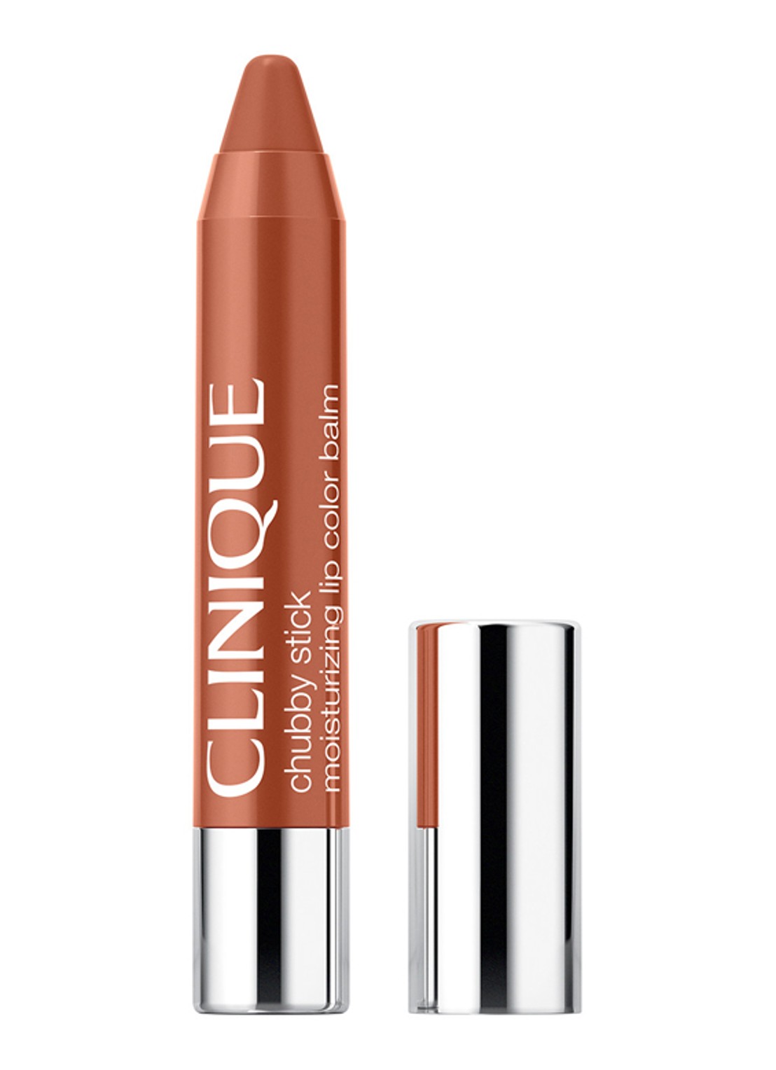 Clinique Chubby Stick™ Moisturizing Lip Color Balm - lipbalsem - voorkant 34 lots o'latte