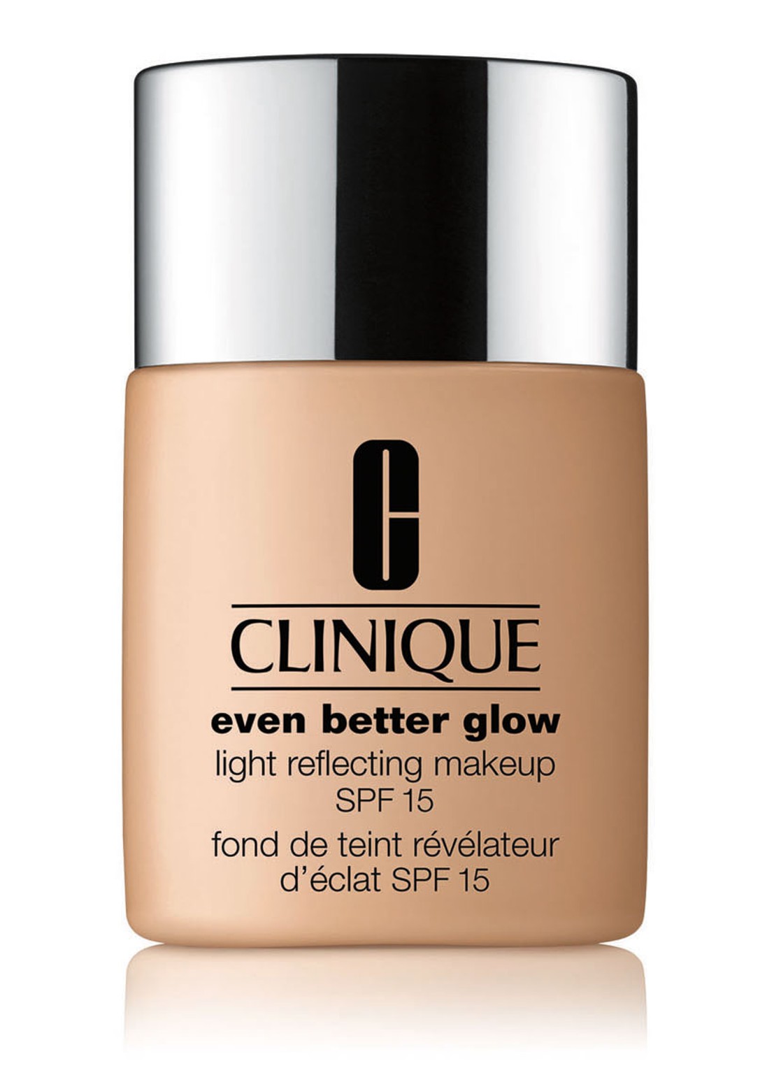 Clinique Even Better Glow Light Reflecting Makeup SPF 15 - foundation - voorkant 2 cn 70 vanilla