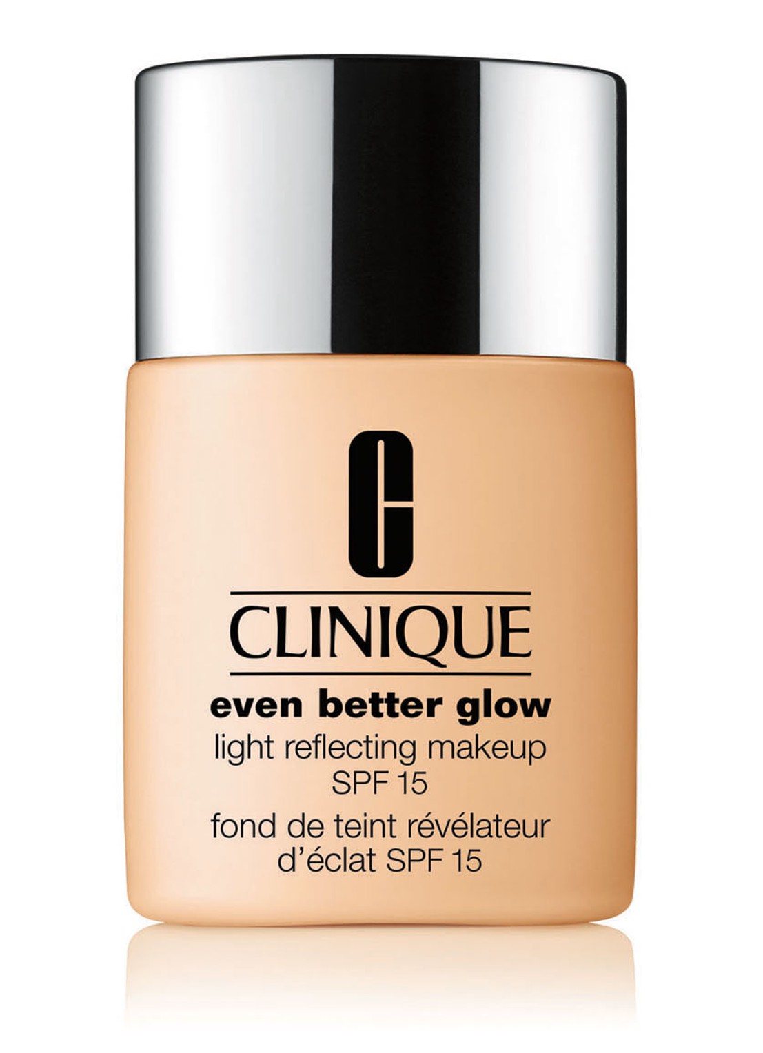 Clinique Even Better Glow Light Reflecting Makeup SPF 15 - foundation - voorkant 2 wn04 bone