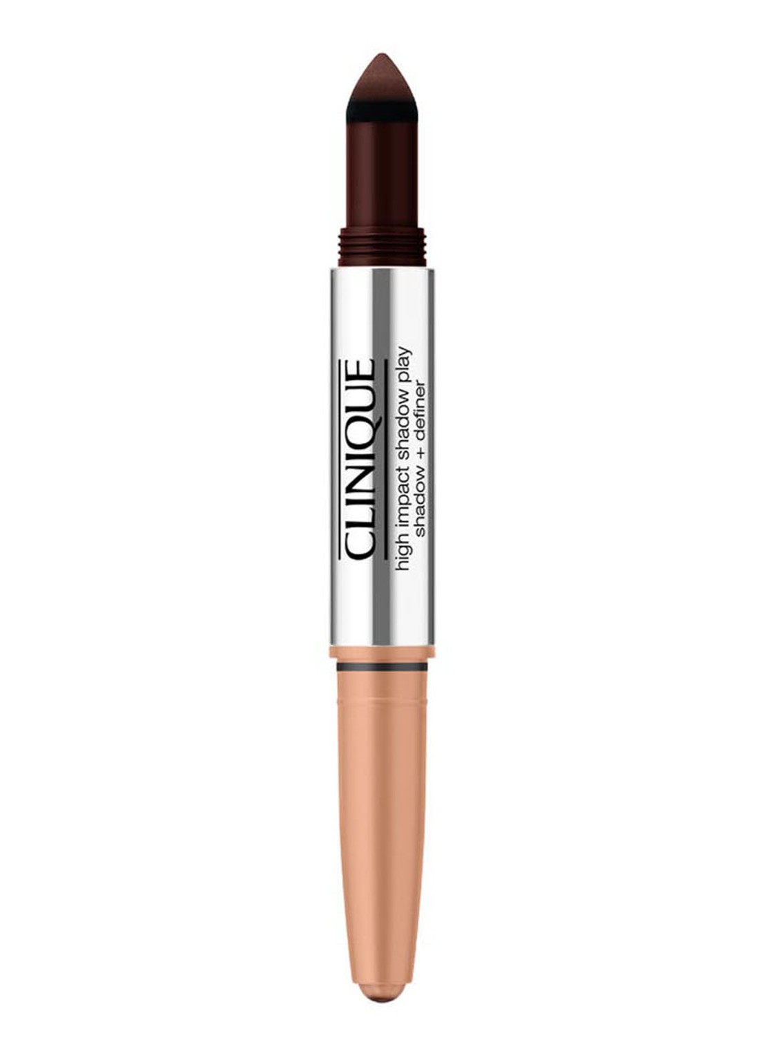 Clinique High Impact Shadow Play Shadow + Definer - oogschaduwstick - voorkant 04 cafe au lait