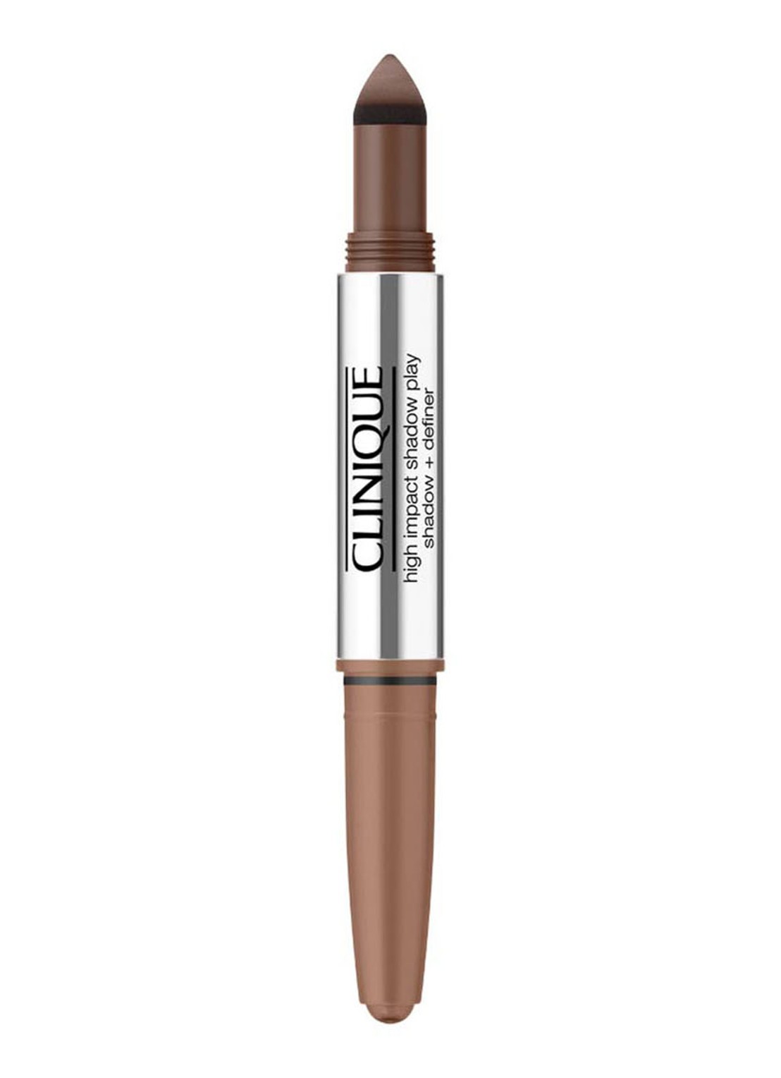 Clinique High Impact Shadow Play Shadow + Definer - oogschaduwstick - voorkant 06 double latte