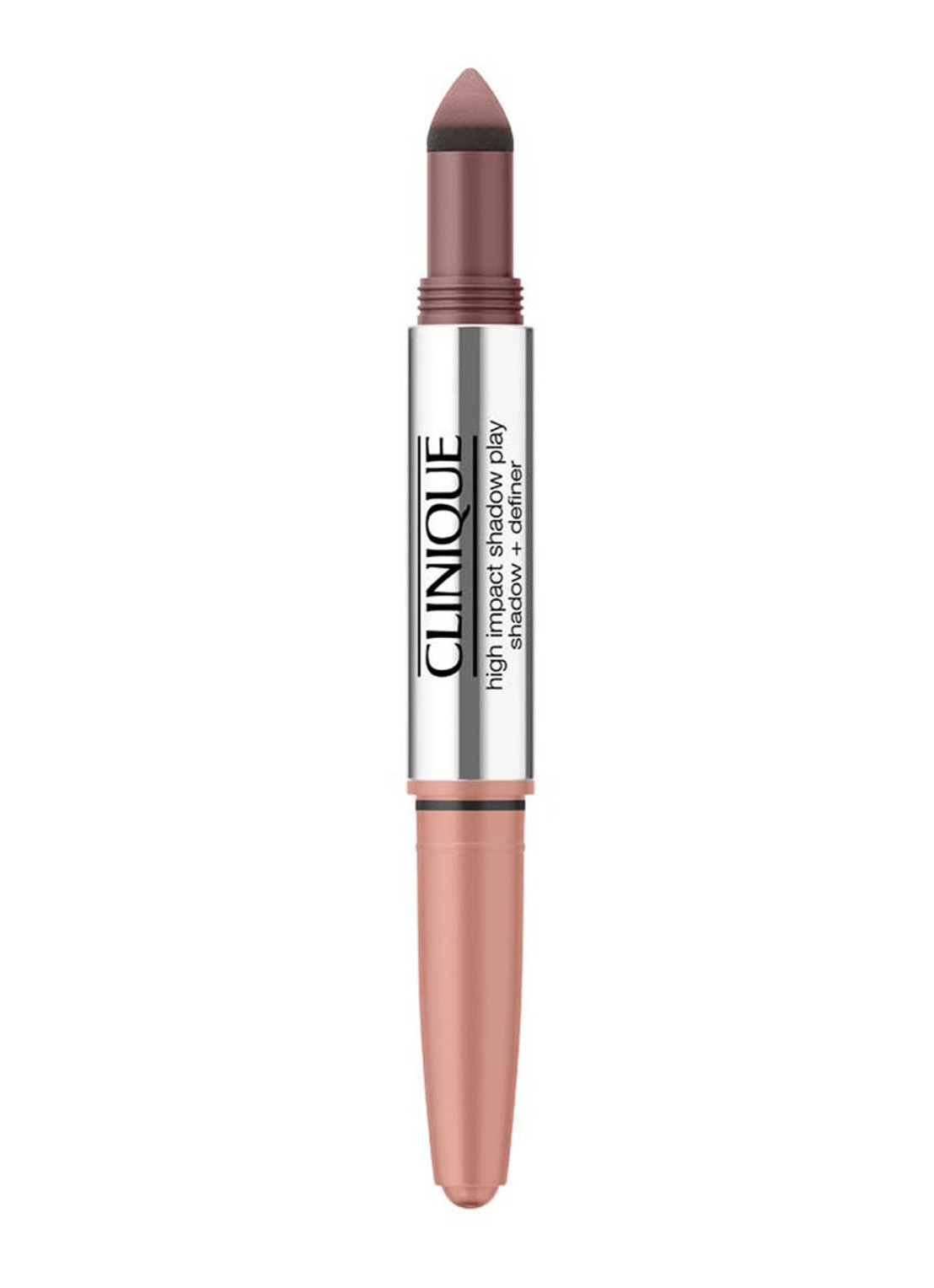 Clinique High Impact Shadow Play Shadow + Definer - oogschaduwstick - voorkant 6 08 rosé + truffles