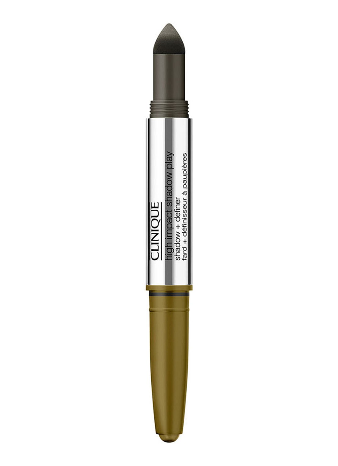Clinique High Impact Shadow Play Shadow + Definer - oogschaduwstick - voorkant 02 mixed greens