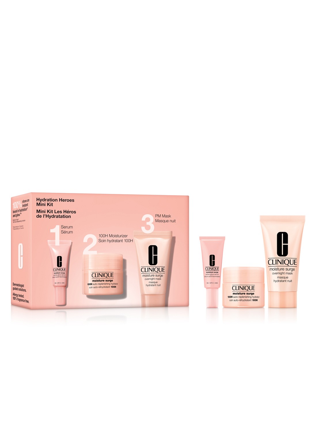 Clinique Hydration Heroes Mini Kit - verzorgingsset - voorkant undefined