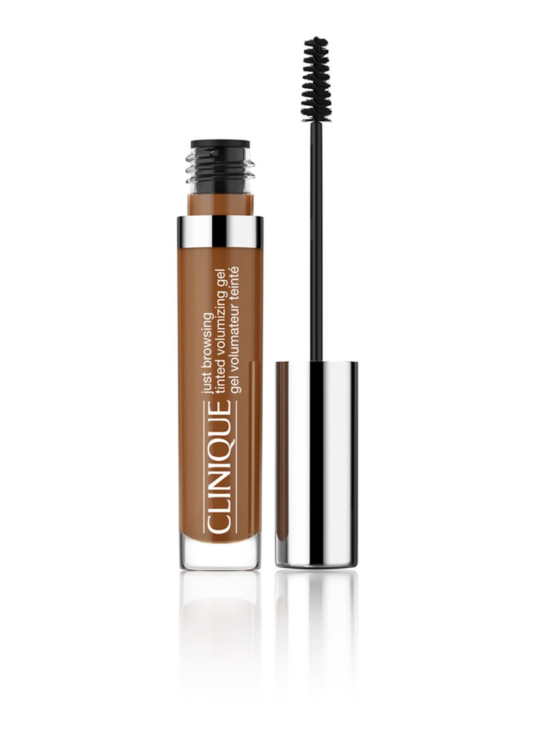 Clinique Just Browsing™Tinted Volumizing Gel - wenkbrauwgel - voorkant 4 auburn