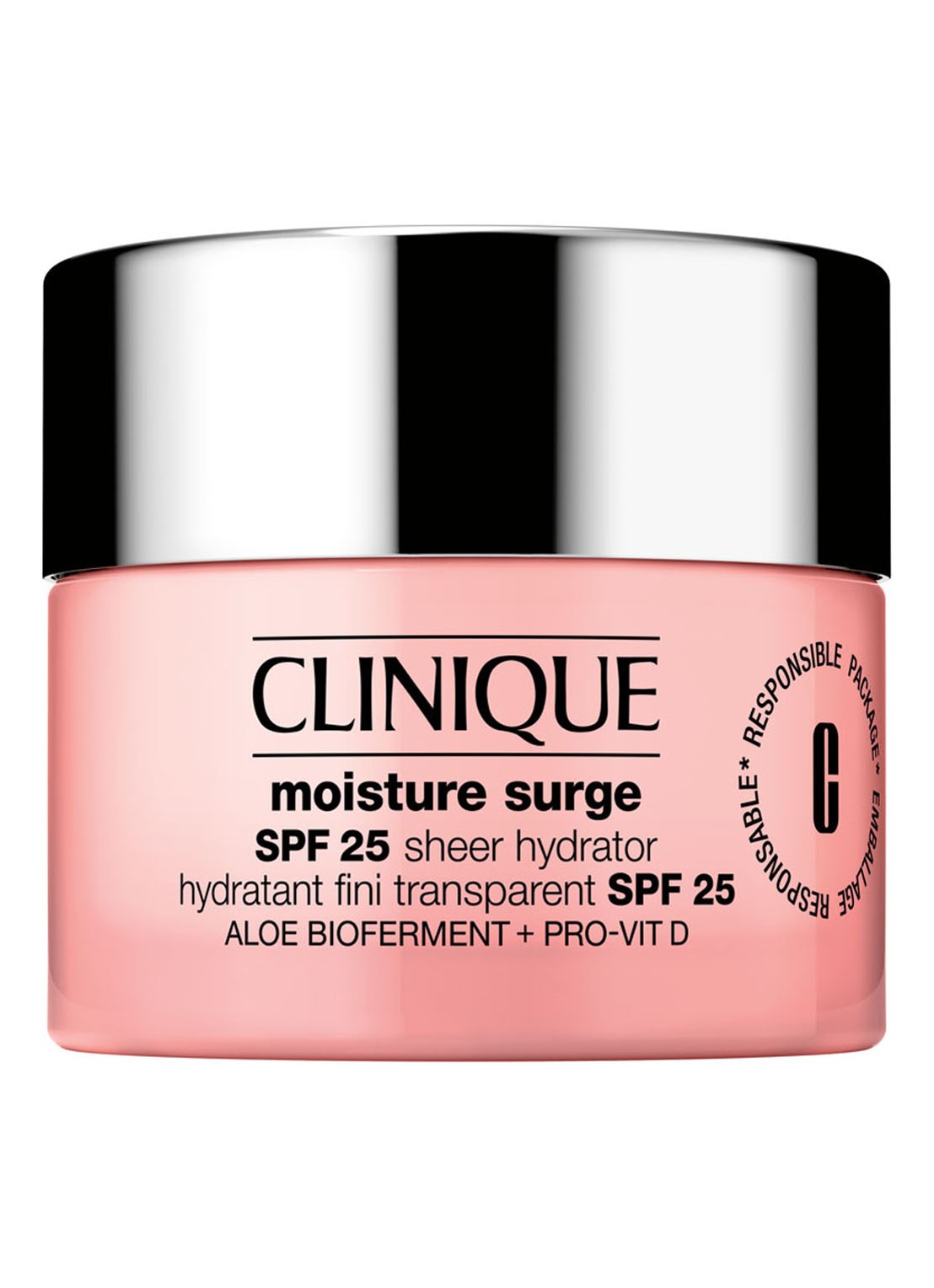 Clinique Moisture Surge™ Broad Spectrum Sheer Hydrator SPF 25 - hydraterende dag-en nachtcreme - voorkant 6 undefined