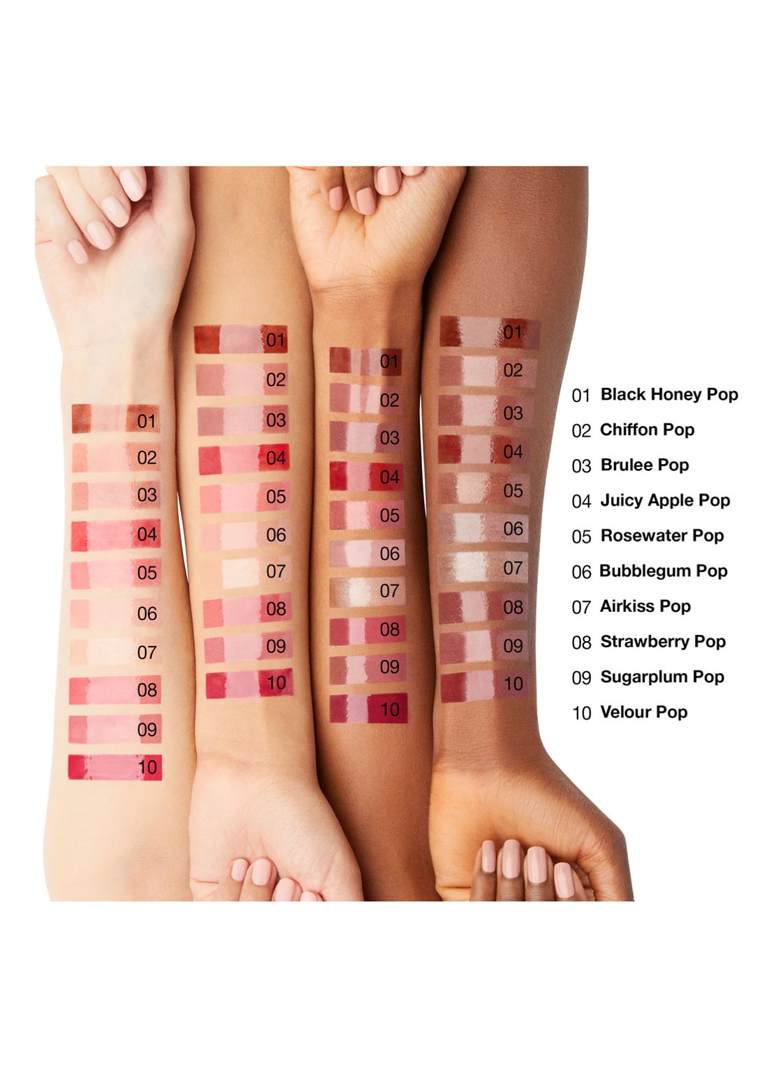 Clinique Pop Plush Creamy Lip Gloss - lipgloss - detail 4 black honey pop