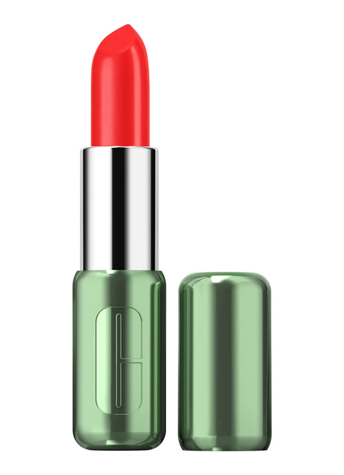 Clinique Pop™ Longwear Lipstick Satin - voorkant 18 poppy pop