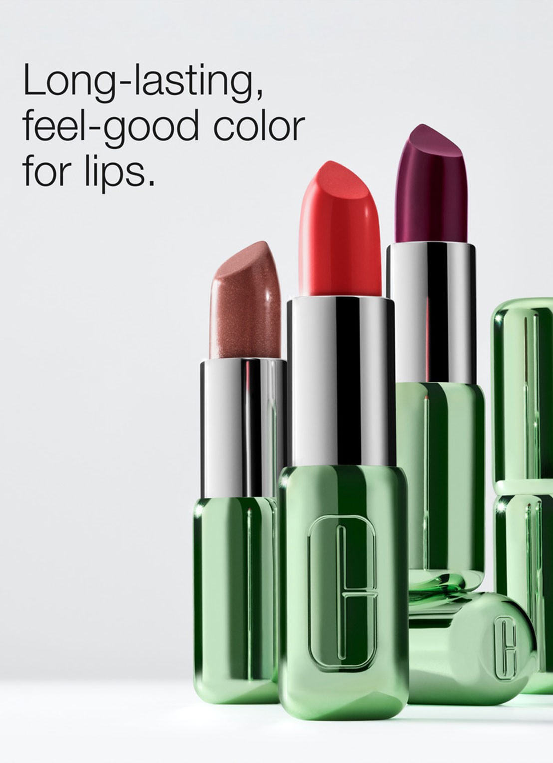 Clinique Pop™ Longwear Lipstick Shine - lipstick - detail 3 02 bare pop