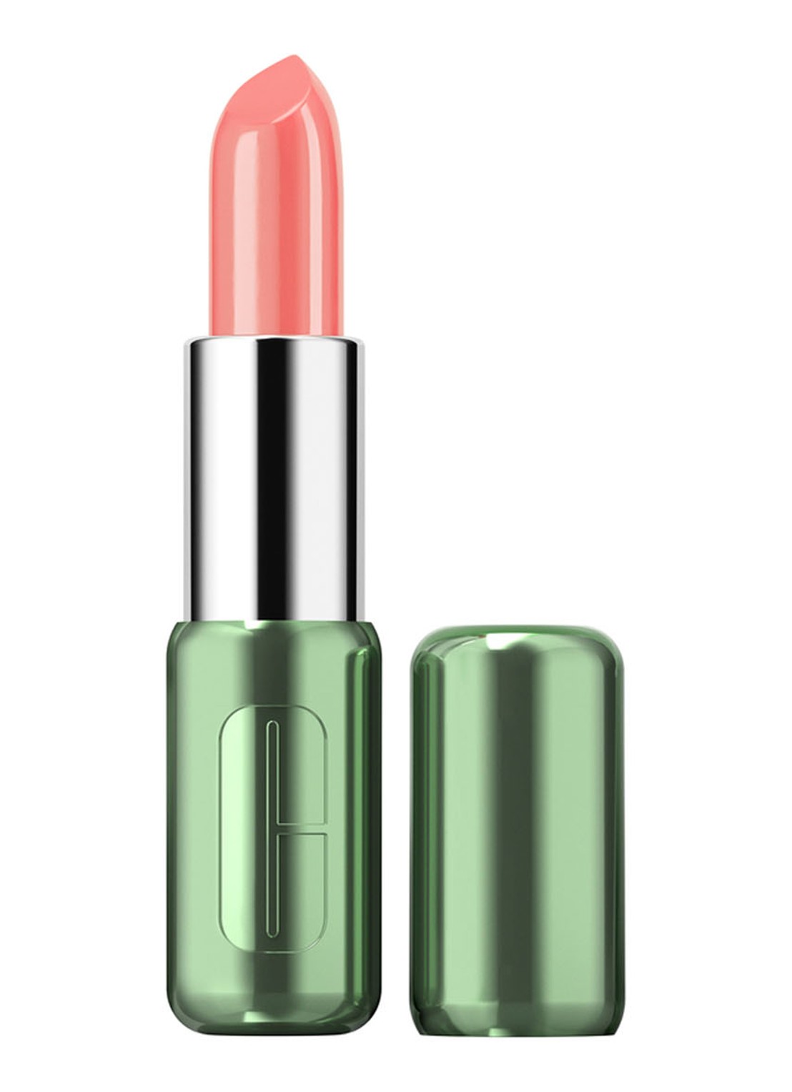Clinique Pop™ Longwear Lipstick Shine - lipstick - voorkant 03 melon pop