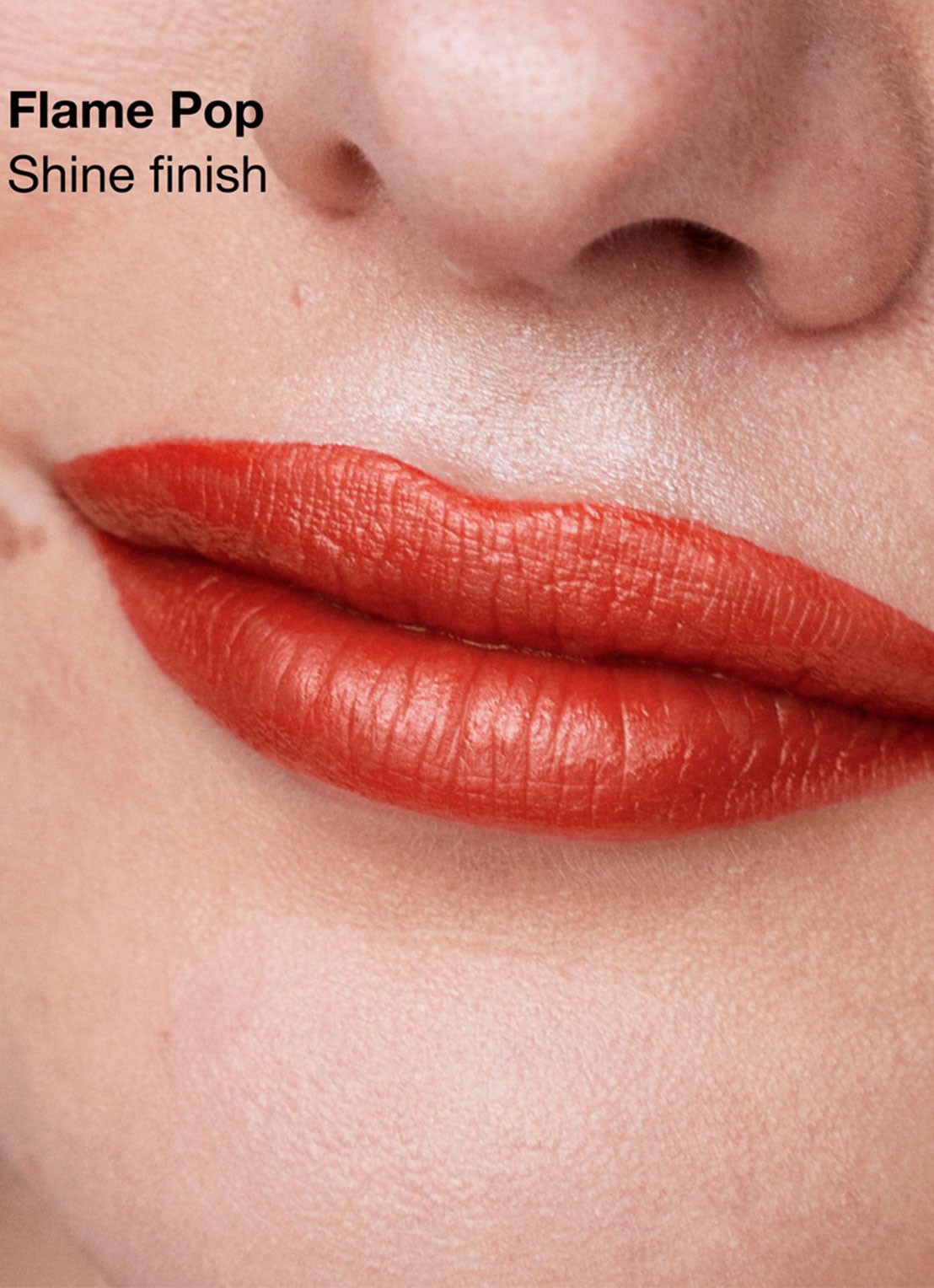 Clinique Pop™ Longwear Lipstick Shine - lipstick - detail 4 11 flame pop