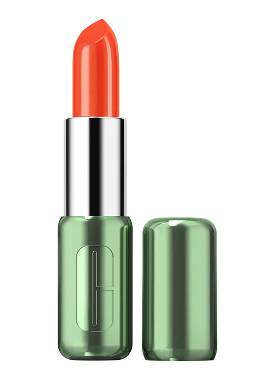 Clinique Pop™ Longwear Lipstick Shine - lipstick - voorkant 11 flame pop