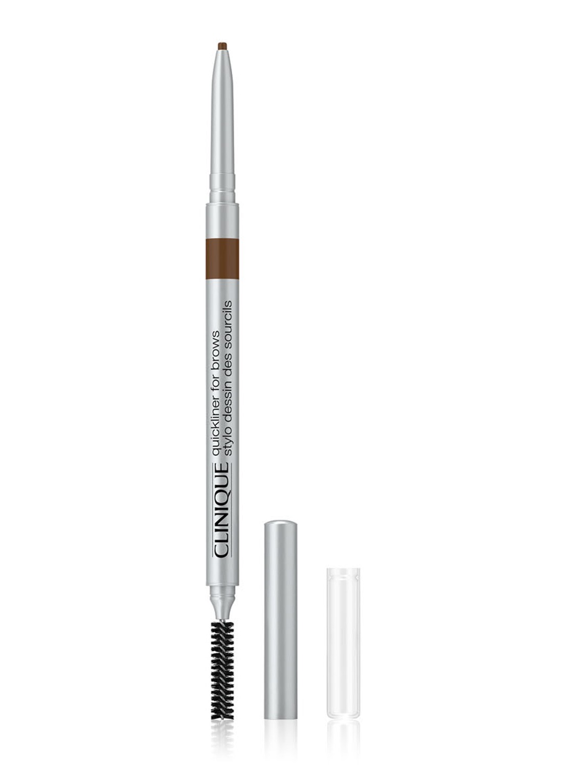Clinique Quickliner For Brows - wenkbrauwpotlood - voorkant 4 04 deep brown
