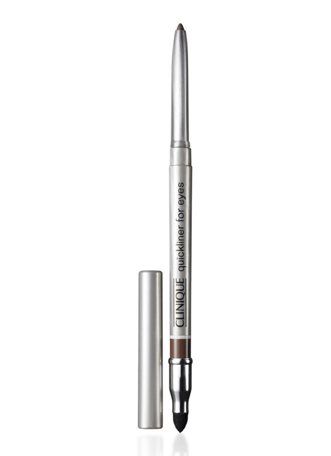 Clinique Quickliner For Eyes - oogpotlood - voorkant 2 smokey brown