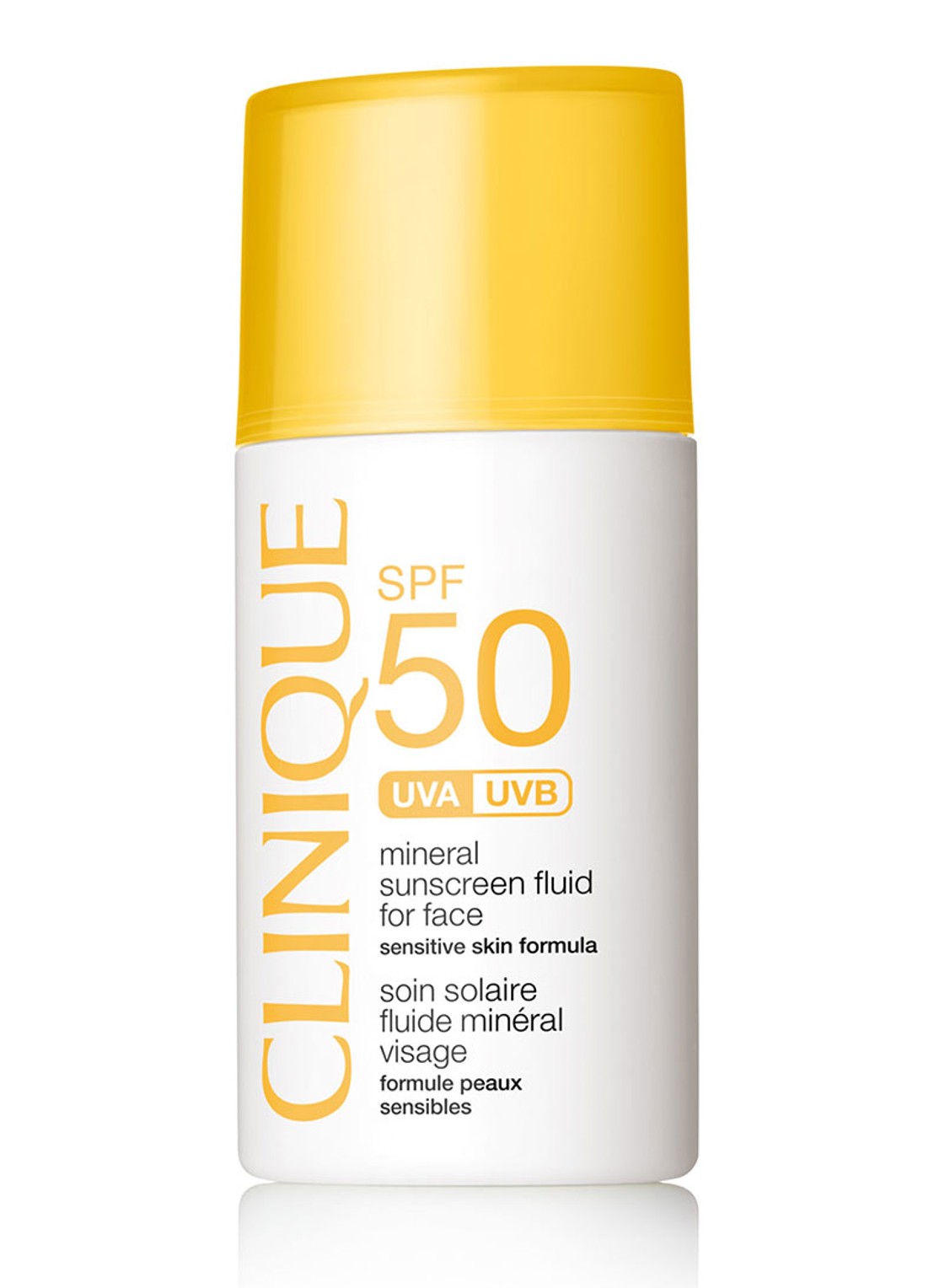 Clinique SPF 50 Mineral Sunscreen Fluid for Face - zonnebrand voor het gezicht - voorkant undefined