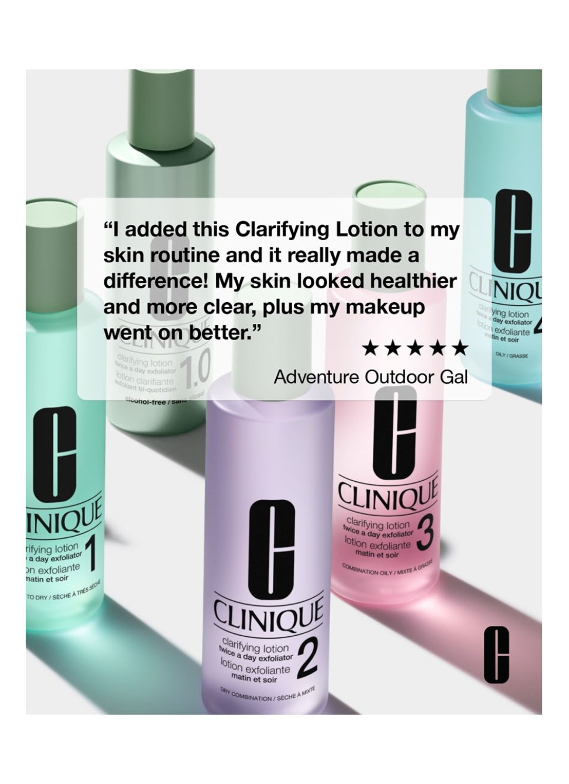 Clinique Stap 2: Exfoliëren - Clarifying Lotion huidtype 2 - droge/gemengde huid - gezichtslotion - detail 2 undefined