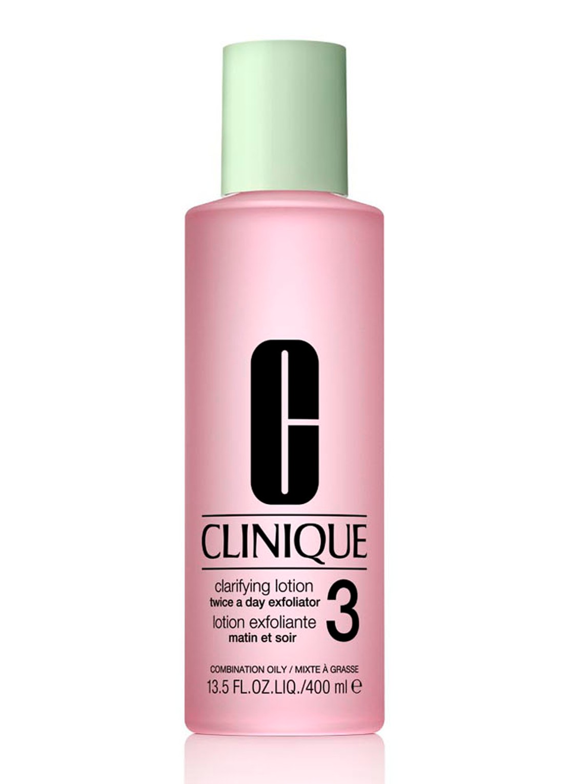 Clinique Stap 2: Exfoliëren - Clarifying Lotion huidtype 3 - vette/gemengde huid - gezichtslotion - voorkant undefined