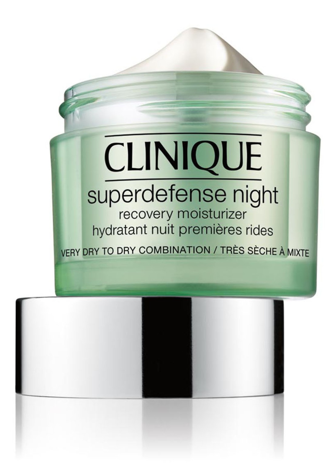 Clinique Superdefense Night Cream - droge/gecombineerde huid - nachtcrème - voorkant 2 undefined