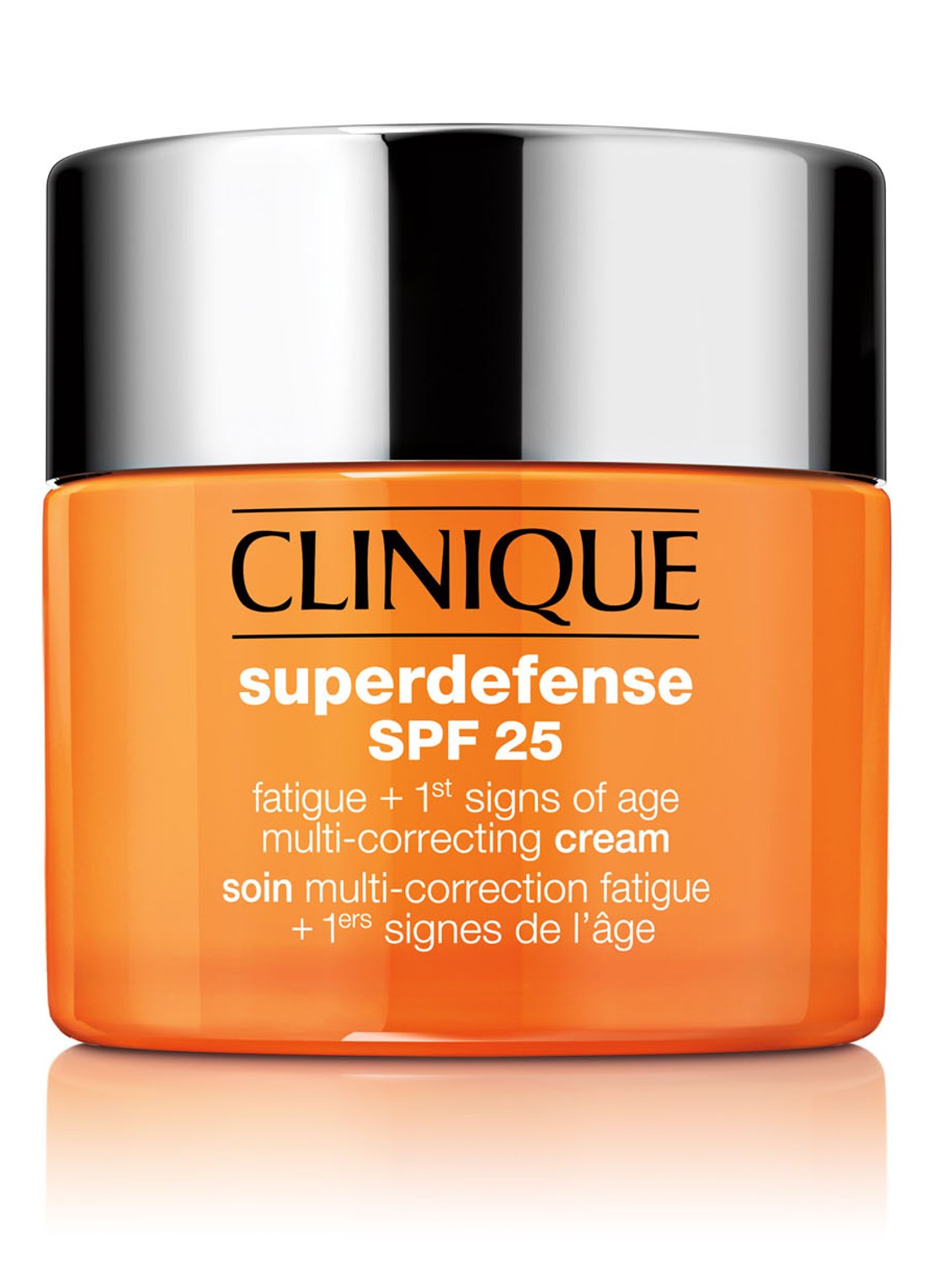 Clinique Superdefense SPF25 Multi-Correcting Cream - vette/zeer vette huid - dagcrème - voorkant undefined