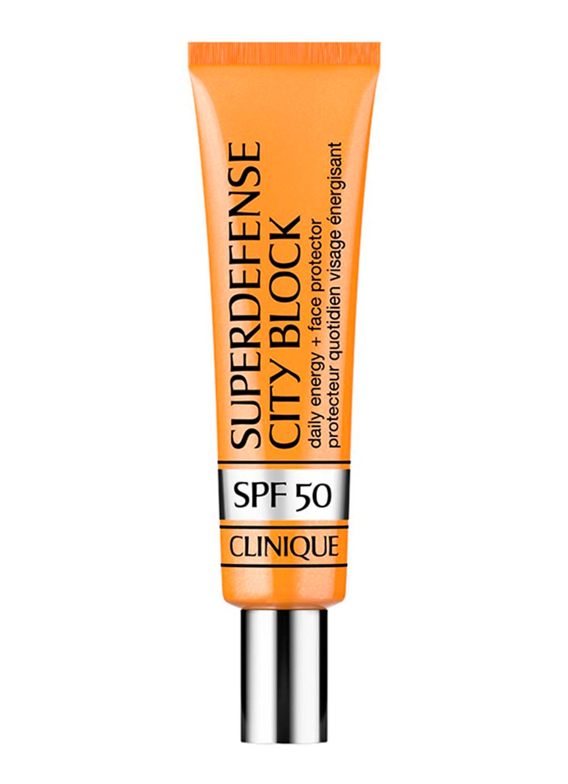 Clinique Superdefense™ City Block™ SPF 50 Daily Energy + Face Protector - zonnebrand voor het gezicht - voorkant undefined