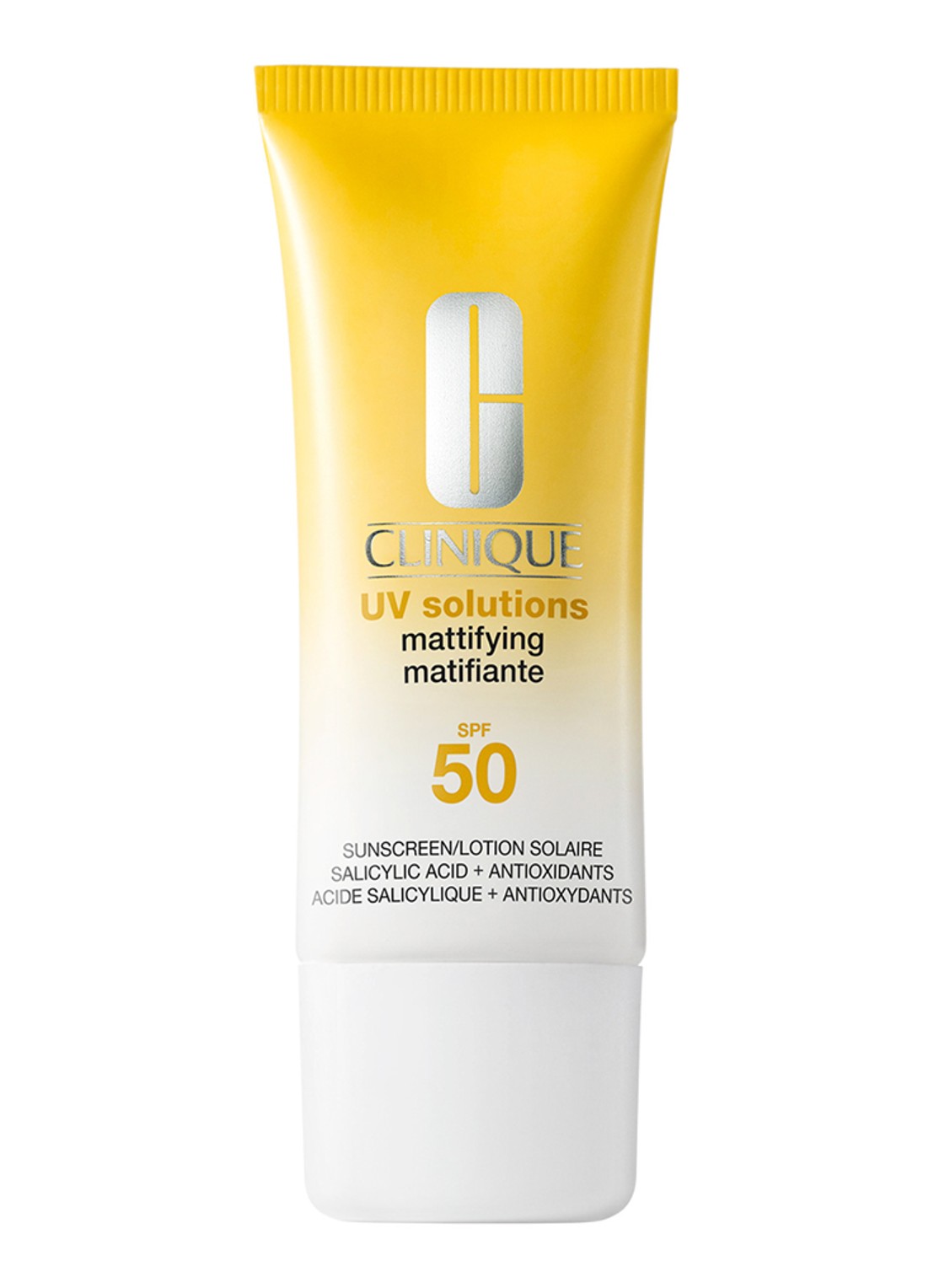 Clinique UV Solutions Mattifying Sunscreen SPF 50 - zonnebrand voor het gezicht - voorkant undefined