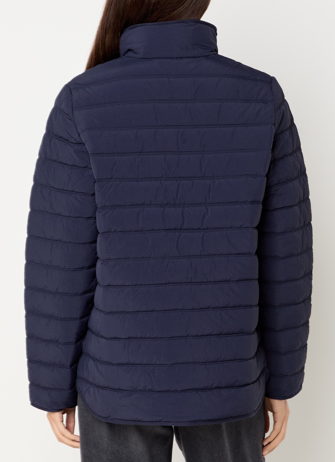 CLOSED Gewatteerd jack met ritszakken - achterkant donkerblauw