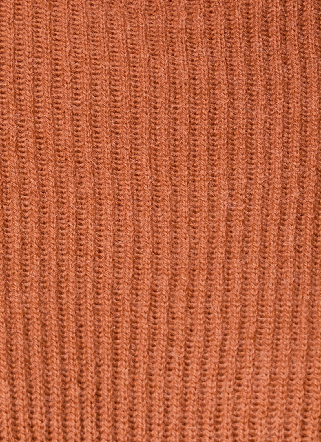 CLOSED Grofgebreide trui in alpaca wolblend met ballonmouw - detail 4 koper