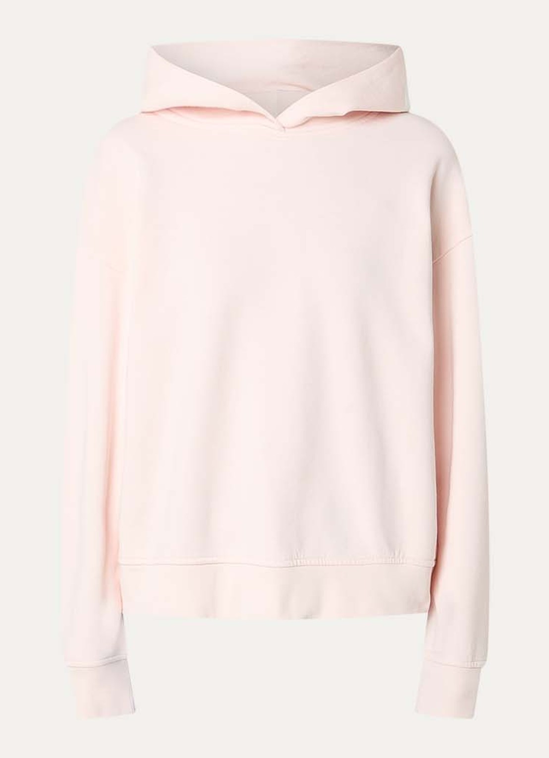 CLOSED Hoodie met logo - voorkant 4 lichtroze