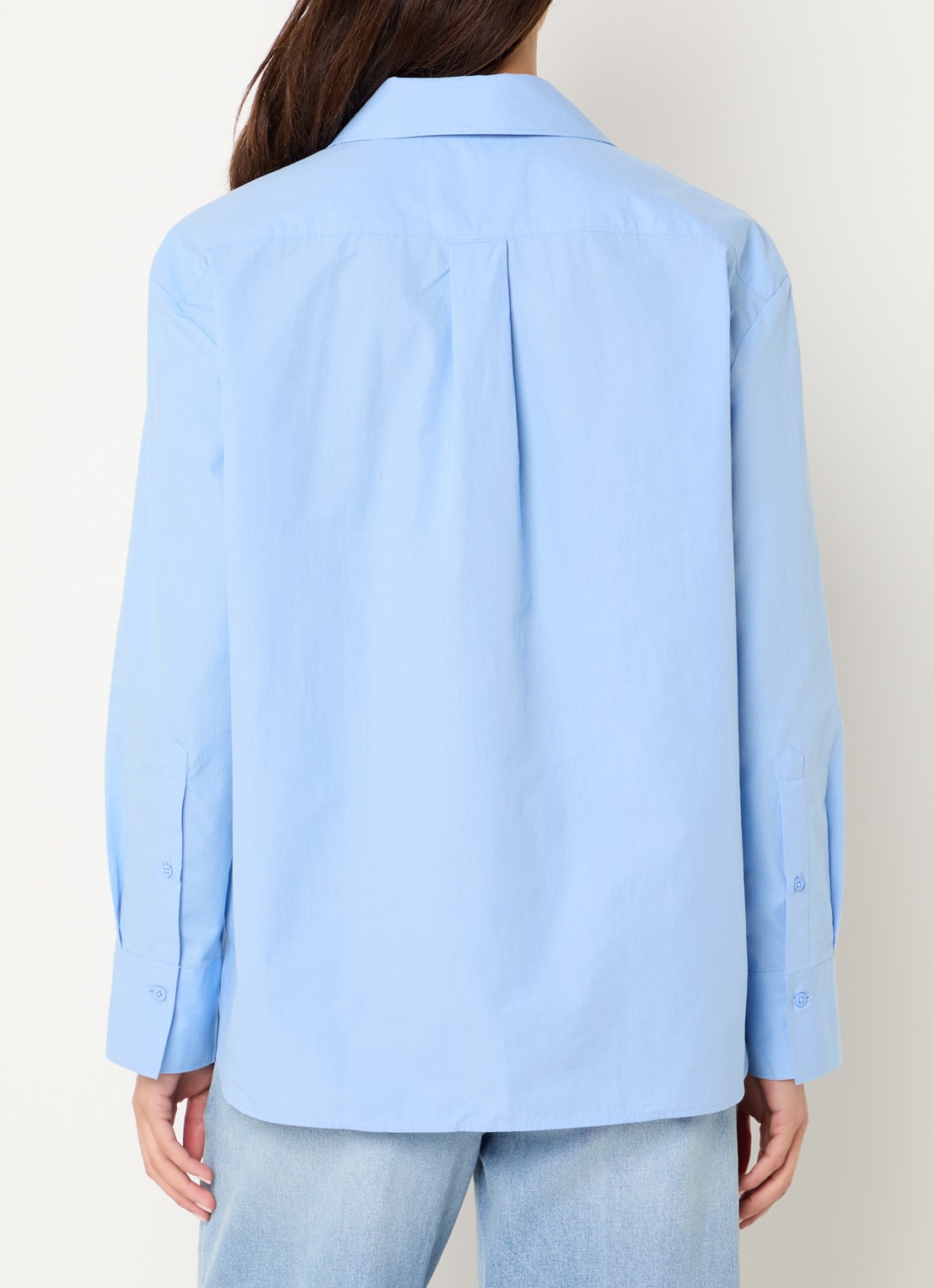 CLOSED Tuniek met asymmetrische hals - achterkant 3 blauw